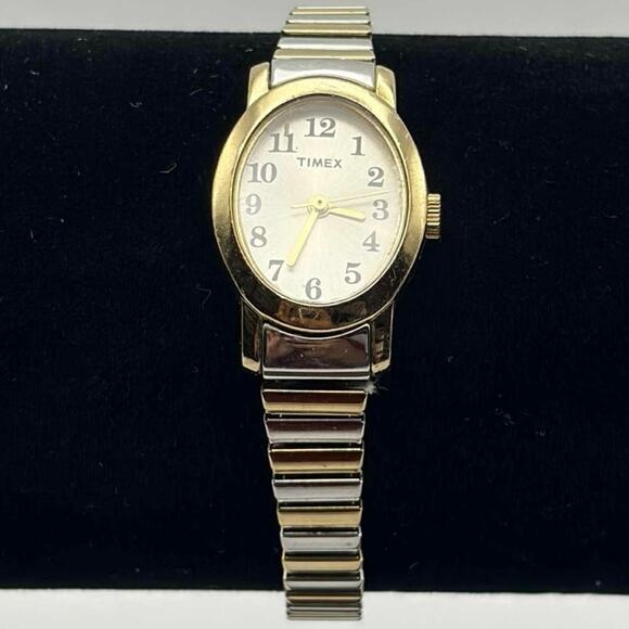 Gold & Silver Timex Watch - Picture 1 of 3